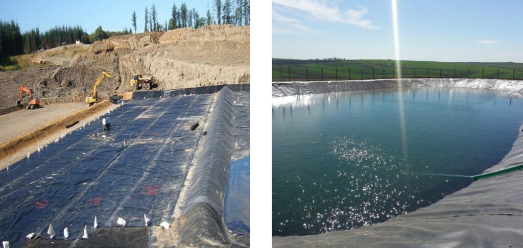 anti-seepage geomembrane for ponds