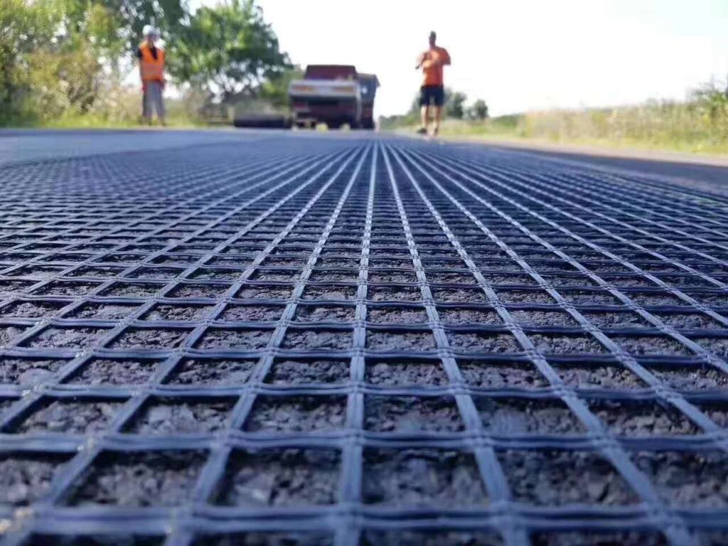 geogrid under pavers